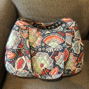 Vera Bradley Emily Satchel Green Nomadic Floral